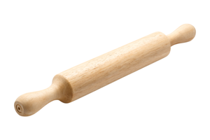 パン生地を均一に伸ばすためのめん棒、成形パン作りに便利