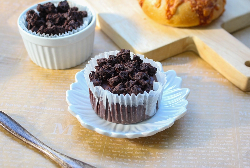 ザクザクチョコレートチーズケーキの画像