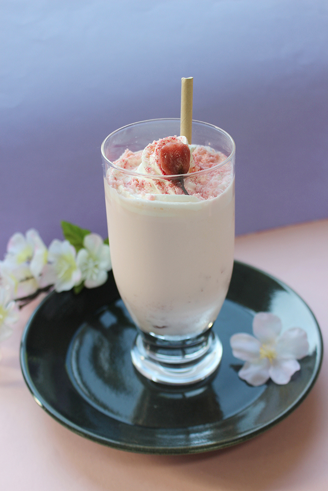 桜のショコララテ(アイス)の画像
