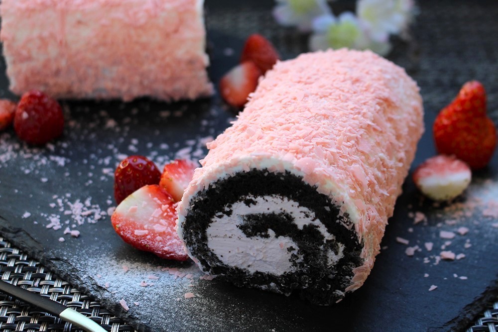 桜チョコシェイブロール レシピ パニレピ