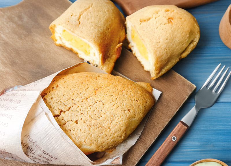 安納芋パンの画像