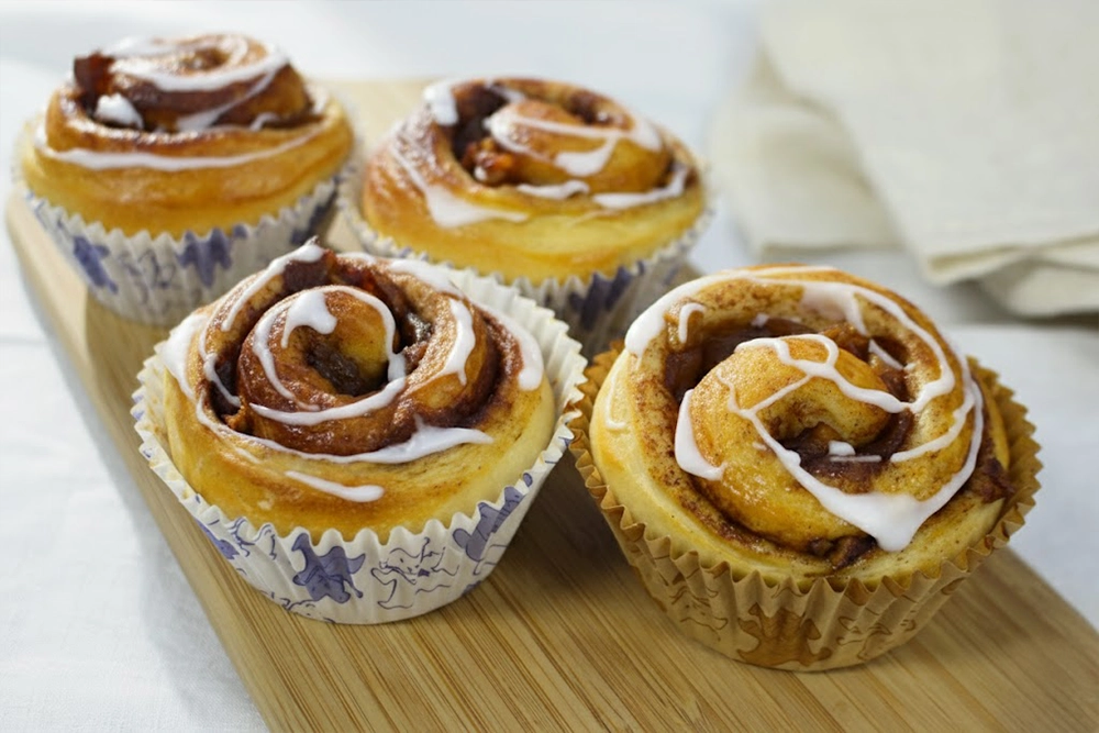 アップルシナモンロールの画像