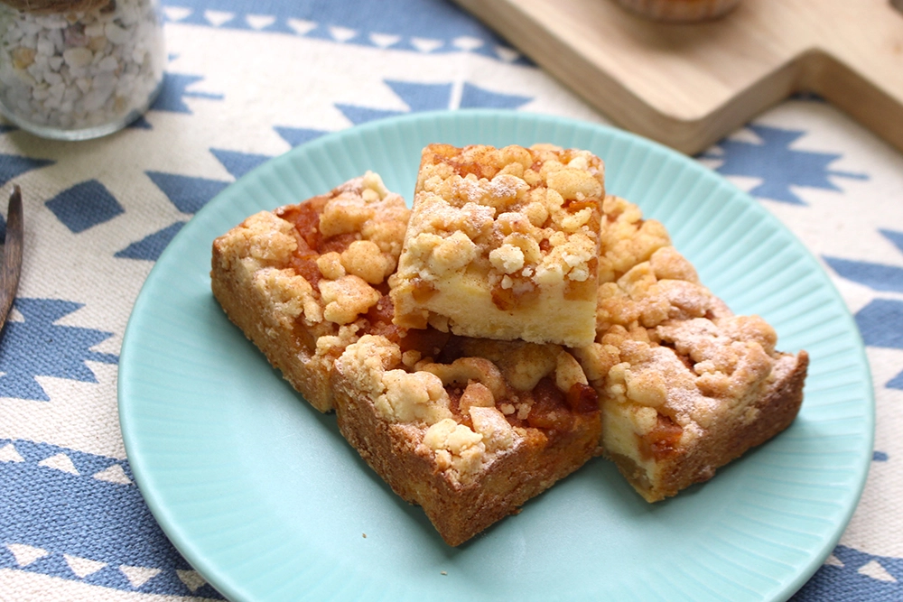 アップルクランブルケーキの画像