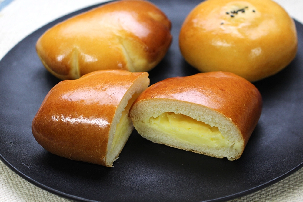 基本の菓子パンレシピ｜あんぱん&クリームパンの作り方の画像