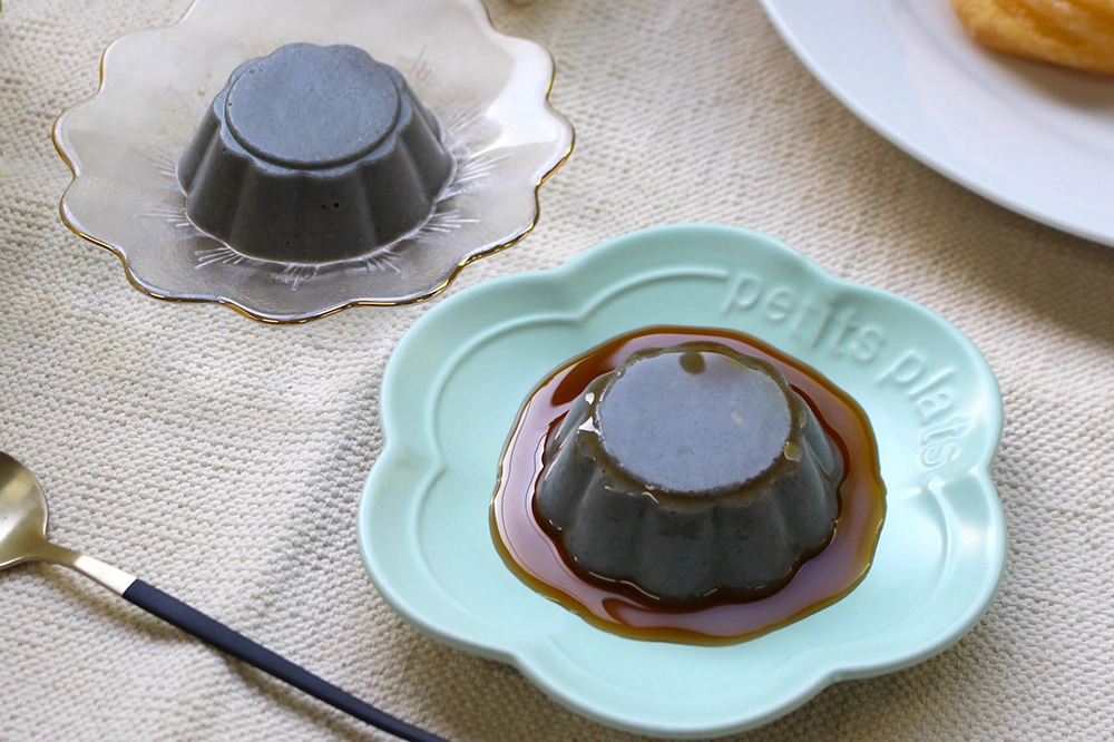 黒ごま豆腐プリンの画像