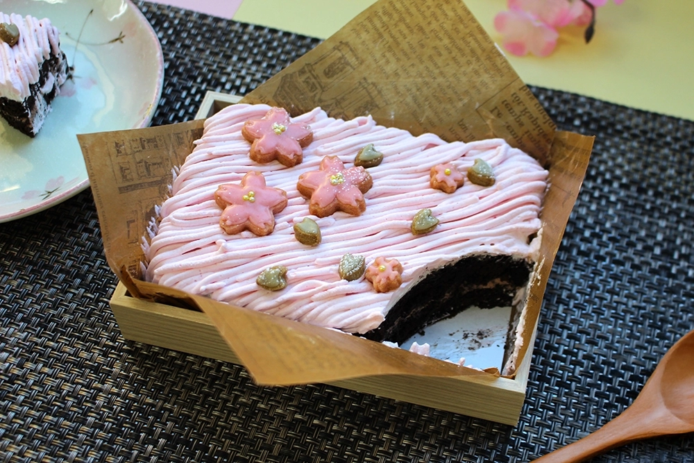 桜のモンブランの画像