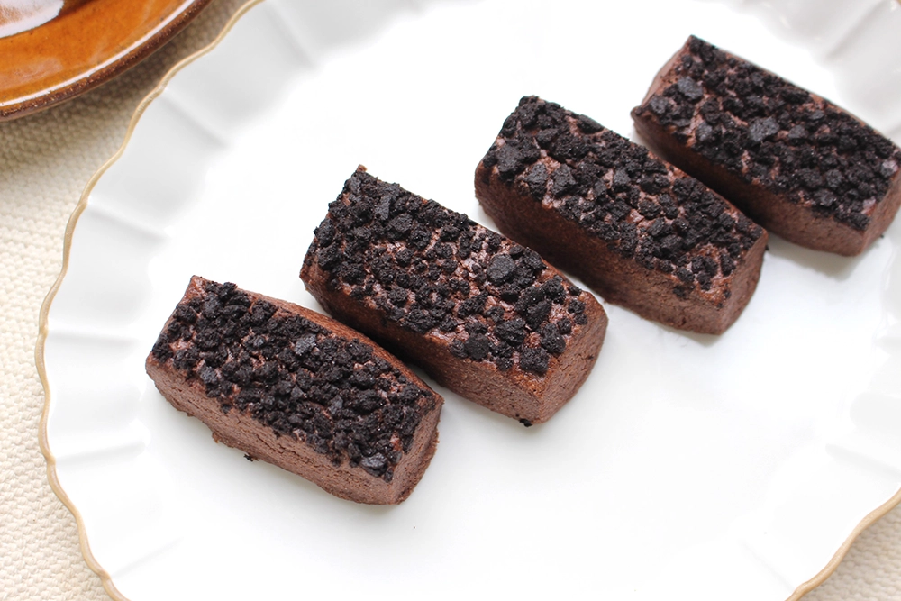 ココアのクランチクッキーの画像
