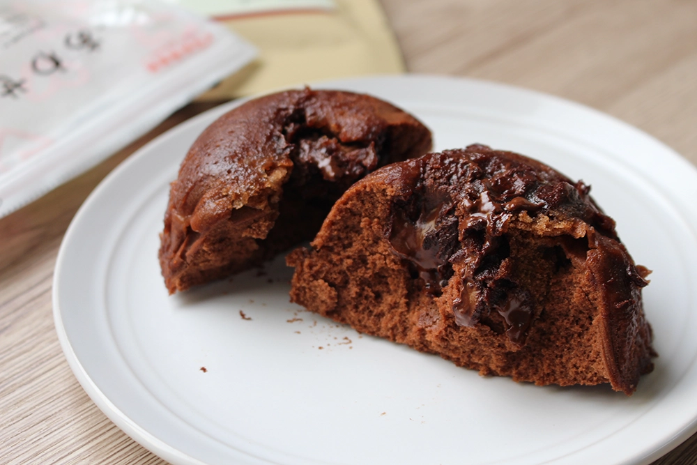 【動画付き】米粉のチョコまん｜レンジで2分半・簡単・ヘルシーの画像