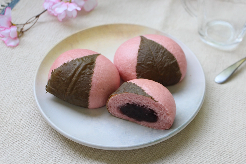 桜もちベーグルの画像