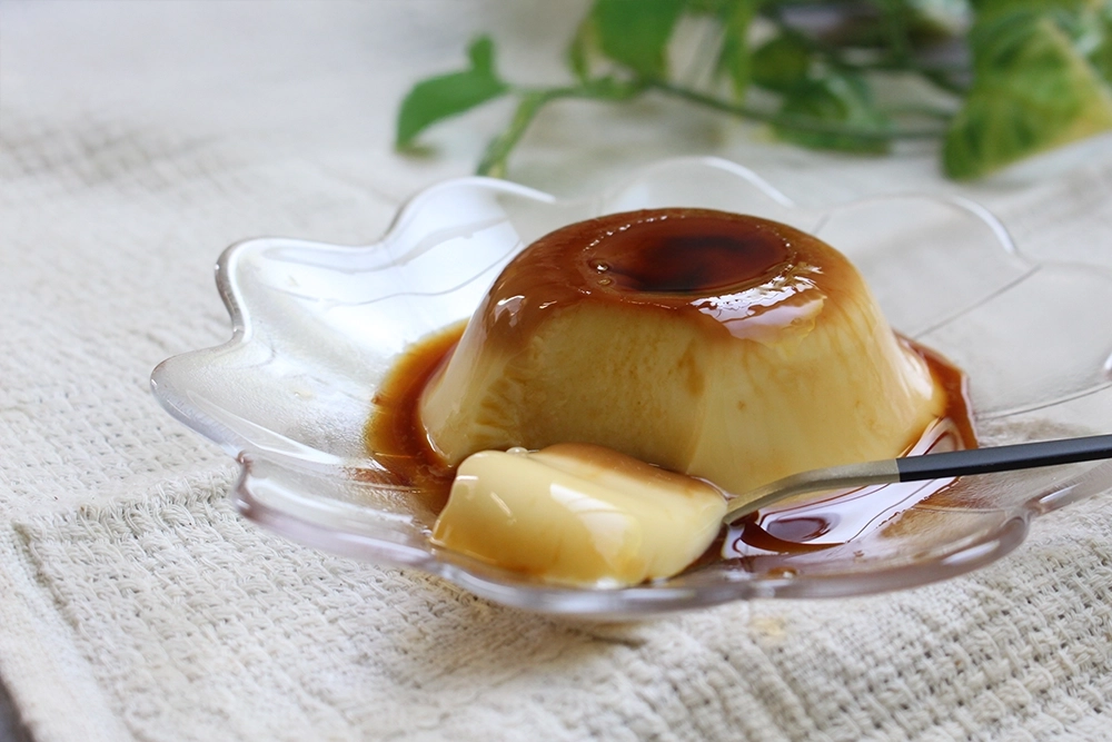 レンジで簡単 滑らかプリンの画像