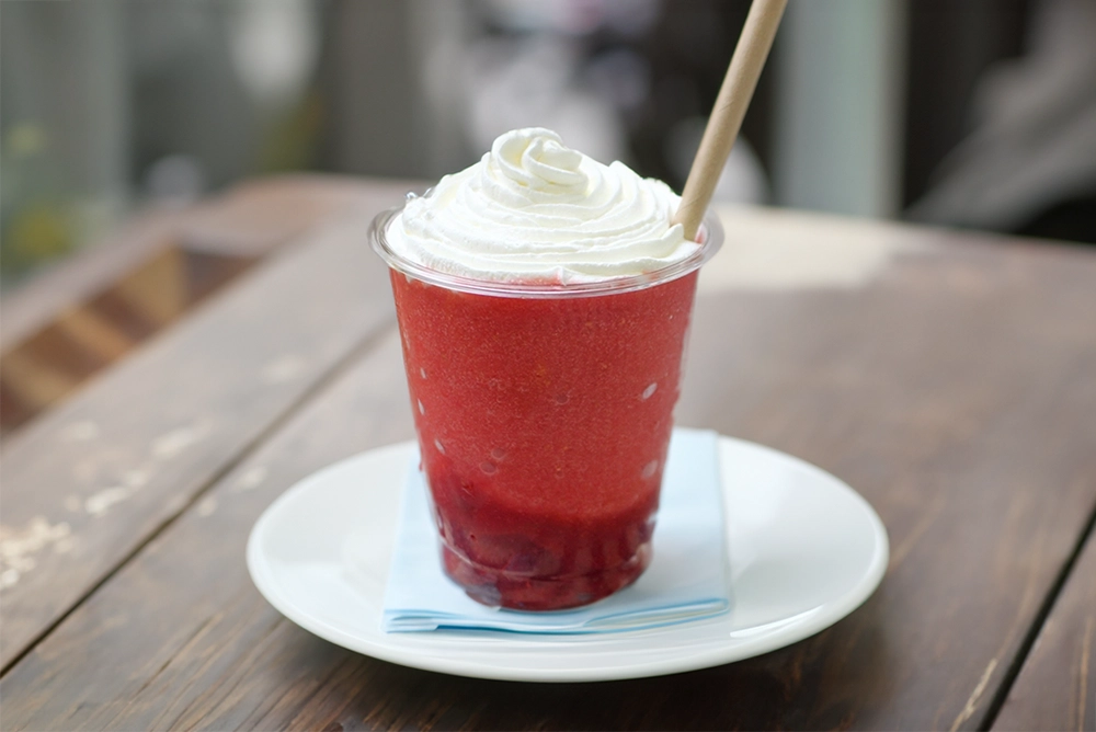苺フラペチーノ風(スタバオマージュ)の画像