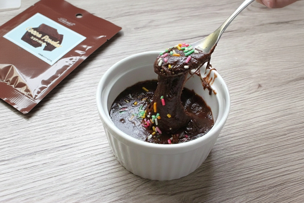 のびる～チョコ餅｜材料４つ、レンジで簡単の画像