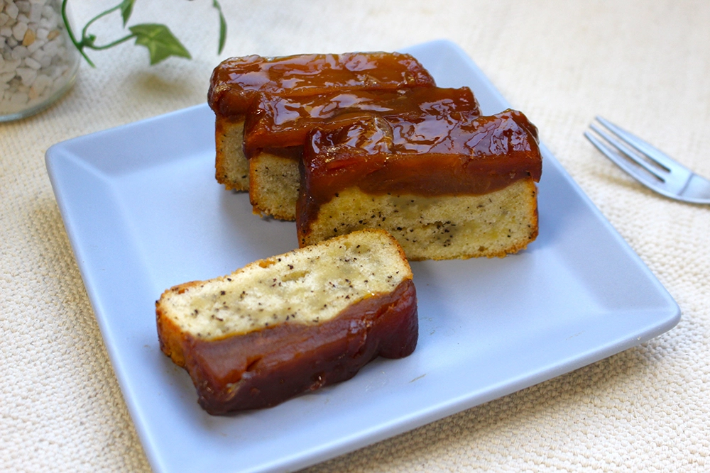 タルトタタン風紅茶のパウンドケーキの画像