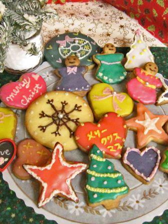 クリスマスオーナメントクッキーの画像