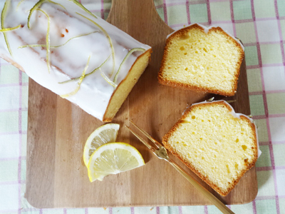 白神こだま酵母ドライG で作るお菓子 レモンパウンドケーキの画像
